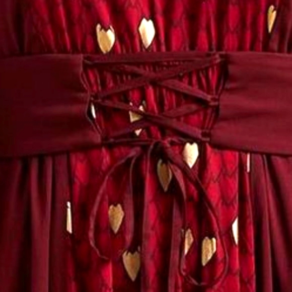 ❤️NWT VINTAGE TORRID DRESS GAME OF THRONES - HOUSE OF DRAGONS TARGARYEN SIZE 1X - Picture 2 of 10